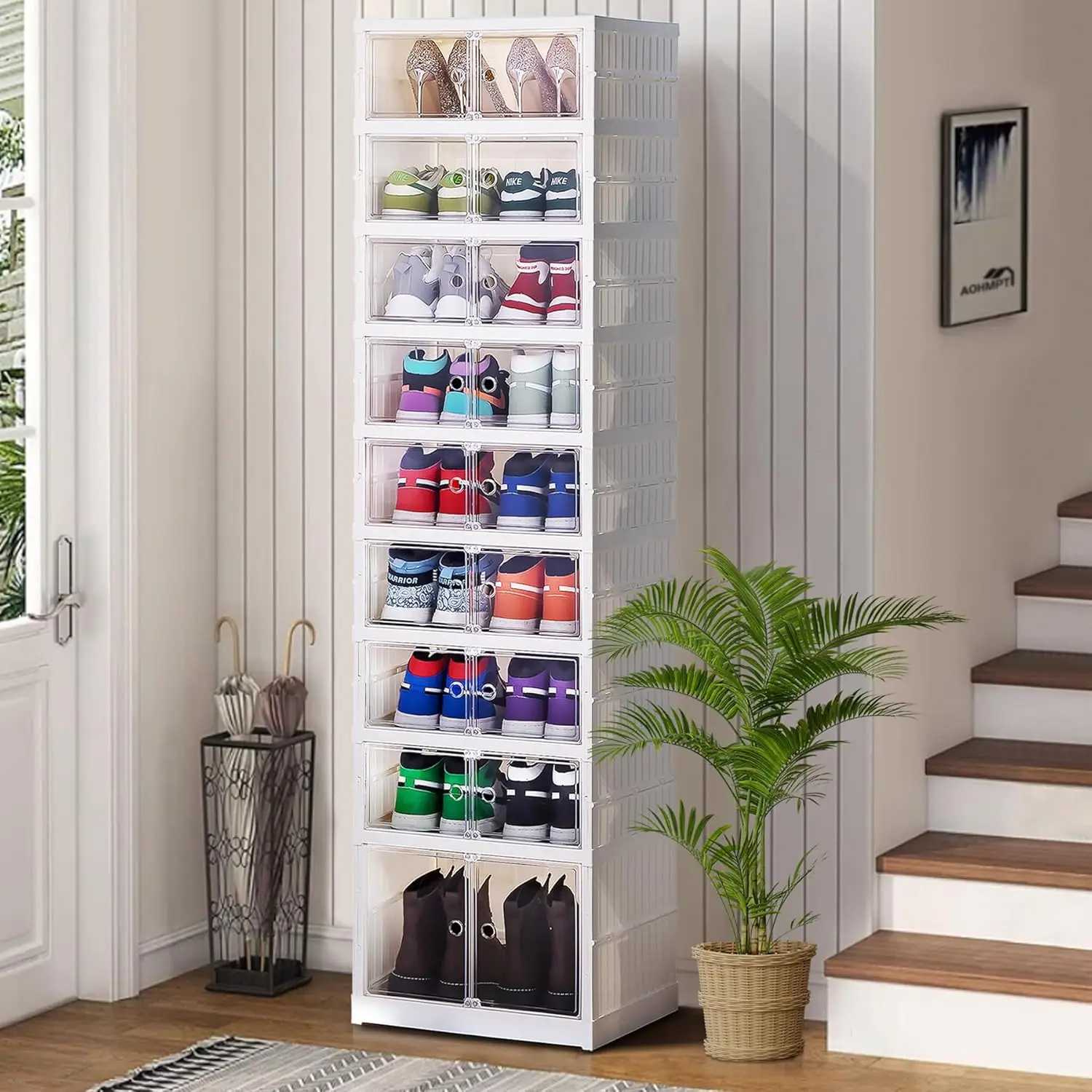 Shoe Box Foldable Storage Box Easy Assembly Collapsible Shoes Ra Clear Shoe Storage Cabinet Shoe Organizer Shoe Container Box
Shoe Box Foldable Storage Box Easy Assembly Collapsible Shoes Ra Clear Shoe Storage Cabinet Shoe Organizer Shoe Container Box