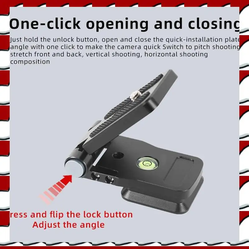 T35C Складная L-образная плата быстрого загрузки камеры для Canon с вертикальным горизонтальным винтом 1/4
T35C Складная L-образная плата быстрого загрузки камеры для Canon с вертикальным горизонтальным винтом 1/4