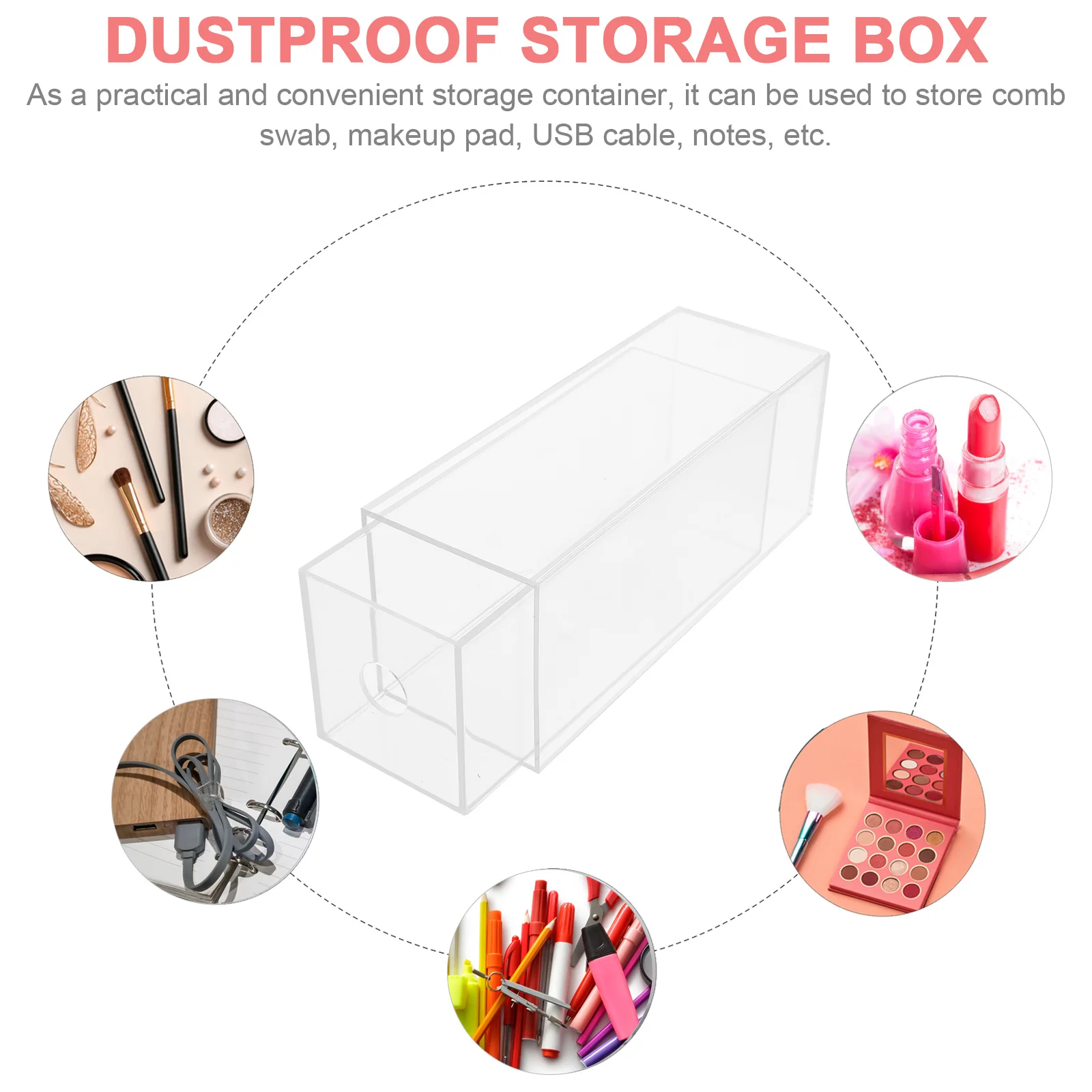 Stackable Storage Box Drawer Style Sundry Organizer Desktop Holder Plastic Container With Lid For Office Home
Stackable Storage Box Drawer Style Sundry Organizer Desktop Holder Plastic Container With Lid For Office Home