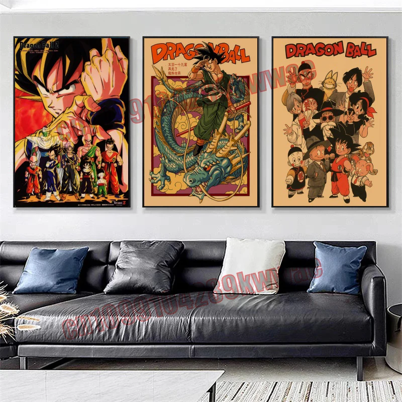 Printed Wall Art Canvas Painting, Japanese Anime Dragon Ball Retro Poster, Goku, Vegeta, Piccolo, Frisa, Children's Gift
Printed Wall Art Canvas Painting, Japanese Anime Dragon Ball Retro Poster, Goku, Vegeta, Piccolo, Frisa, Children's Gift