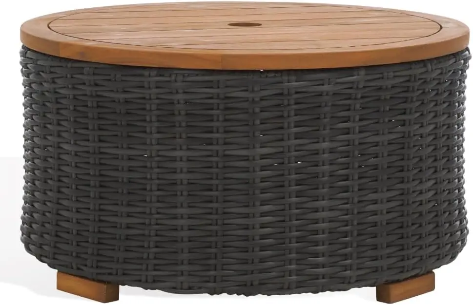 Fully Assembled Faux Wicker Storage Coffee Table, Dark Grey Weather Resistant Indoor Outdoor Center Table, Heavy Duty Resin Rattan Cocktail Table With Hidden Storage Chest For Patio Garden Living Room
Fully Assembled Faux Wicker Storage Coffee Table, Dark Grey Weather Resistant Indoor Outdoor Center Table, Heavy Duty Resin Rattan Cocktail Table With Hidden Storage Chest For Patio Garden Living Room