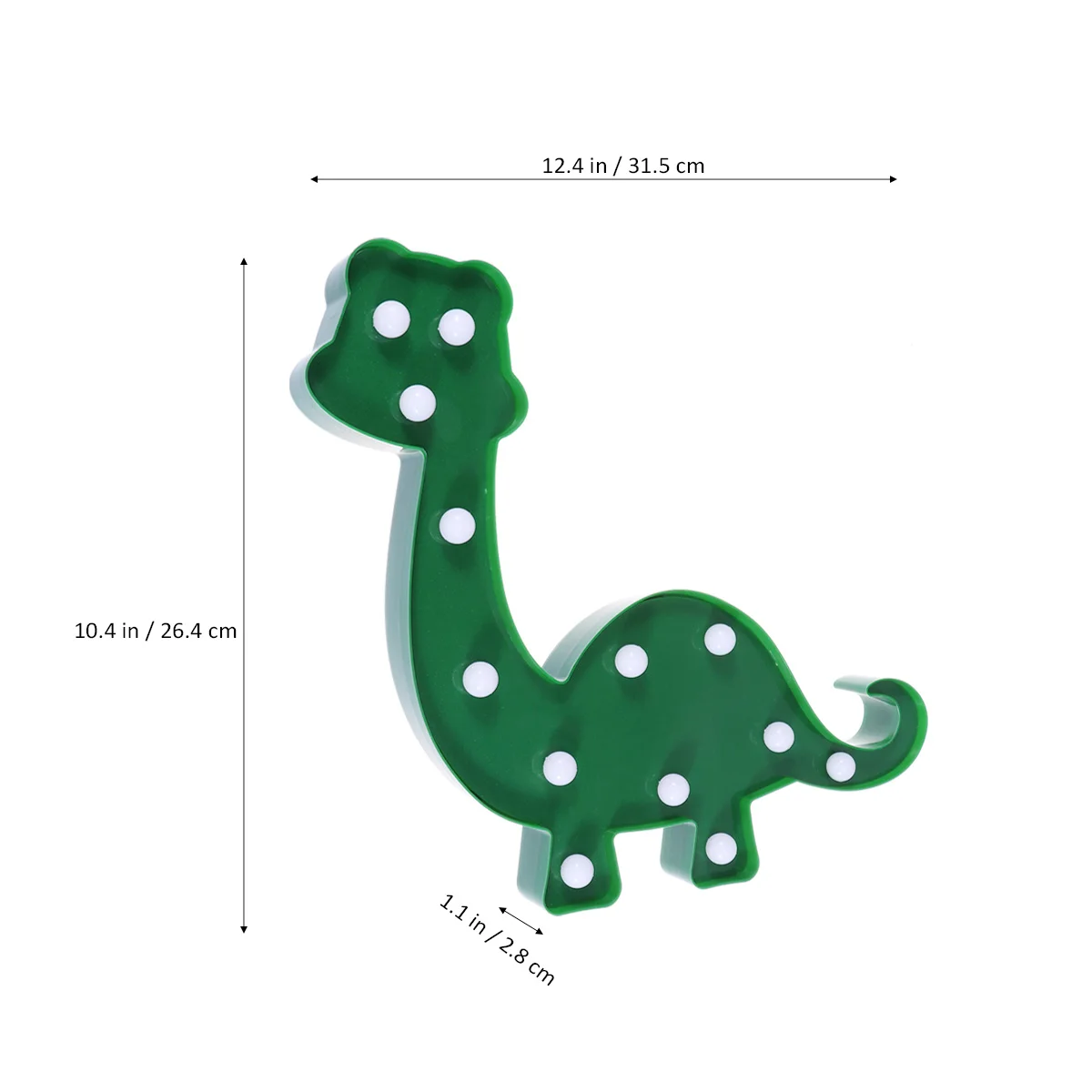 LED Dinosaur Slice Marquee Light Sign Decorative Animal Night Light Table Lamp without Batteries for Home Party Bedroom
LED Dinosaur Slice Marquee Light Sign Decorative Animal Night Light Table Lamp without Batteries for Home Party Bedroom