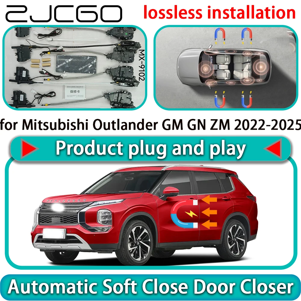 for Mitsubishi Outlander GM GN ZM 2022-2025 Auto Pull Soft Close Door Kit Power Latch Electric Door Catch Soft Closing Assist
for Mitsubishi Outlander GM GN ZM 2022-2025 Auto Pull Soft Close Door Kit Power Latch Electric Door Catch Soft Closing Assist