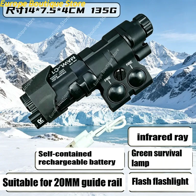 Red Light Tactical Flashlight Module Nylon Metal Fits 20mm 22mm Rail For Outdoor Game Toy Accessories
Red Light Tactical Flashlight Module Nylon Metal Fits 20mm 22mm Rail For Outdoor Game Toy Accessories