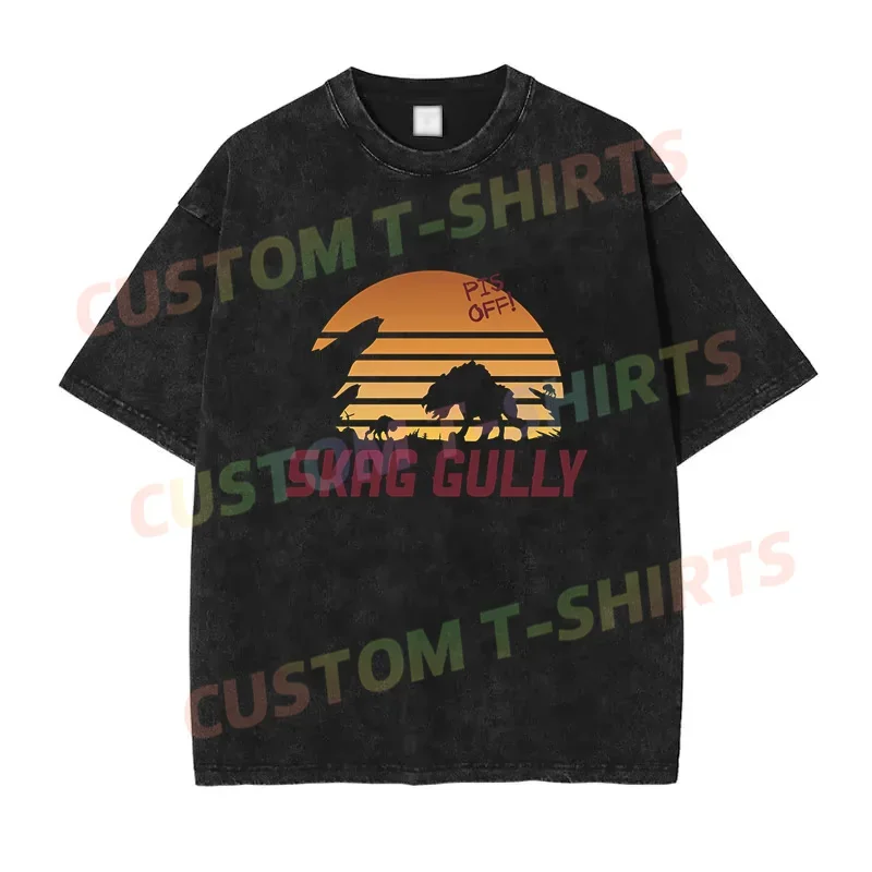 2025 Summer Vintage Cotton Washed Skag Gully T-Shirt Black By Borderlands Loose T Shirts Men Y2K Hip Hop Top Tee
2025 Summer Vintage Cotton Washed Skag Gully T-Shirt Black By Borderlands Loose T Shirts Men Y2K Hip Hop Top Tee