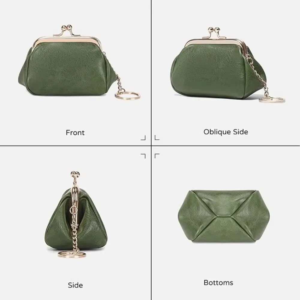 Cute Solid Color Coin Purse PU Leather Mini Compact Kiss Lock Wallet Portable Lock Clip Key Bag
Cute Solid Color Coin Purse PU Leather Mini Compact Kiss Lock Wallet Portable Lock Clip Key Bag