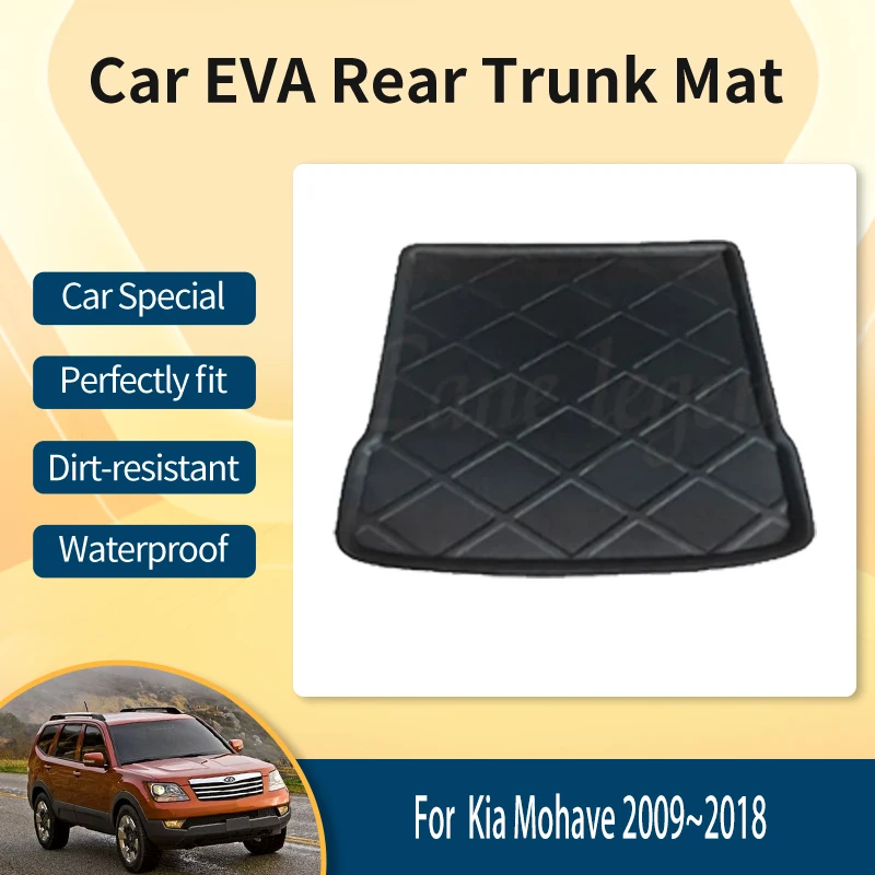 Car Trunk Mat For Kia Mohave Borrego HM 2009 2010 2011 2012~2018 Anti-dirty Trunk Storage Pad Boot Cover Carpet Auto Accessories
Car Trunk Mat For Kia Mohave Borrego HM 2009 2010 2011 2012~2018 Anti-dirty Trunk Storage Pad Boot Cover Carpet Auto Accessories