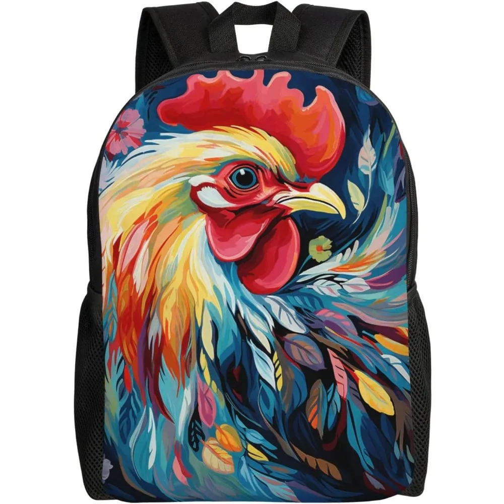Art Colorful Chicken Laptop Backpack For Women Men College Backpack Work Business Computer Bag Lightweight Bookbag Teacher Nurse
Art Colorful Chicken Laptop Backpack For Women Men College Backpack Work Business Computer Bag Lightweight Bookbag Teacher Nurse