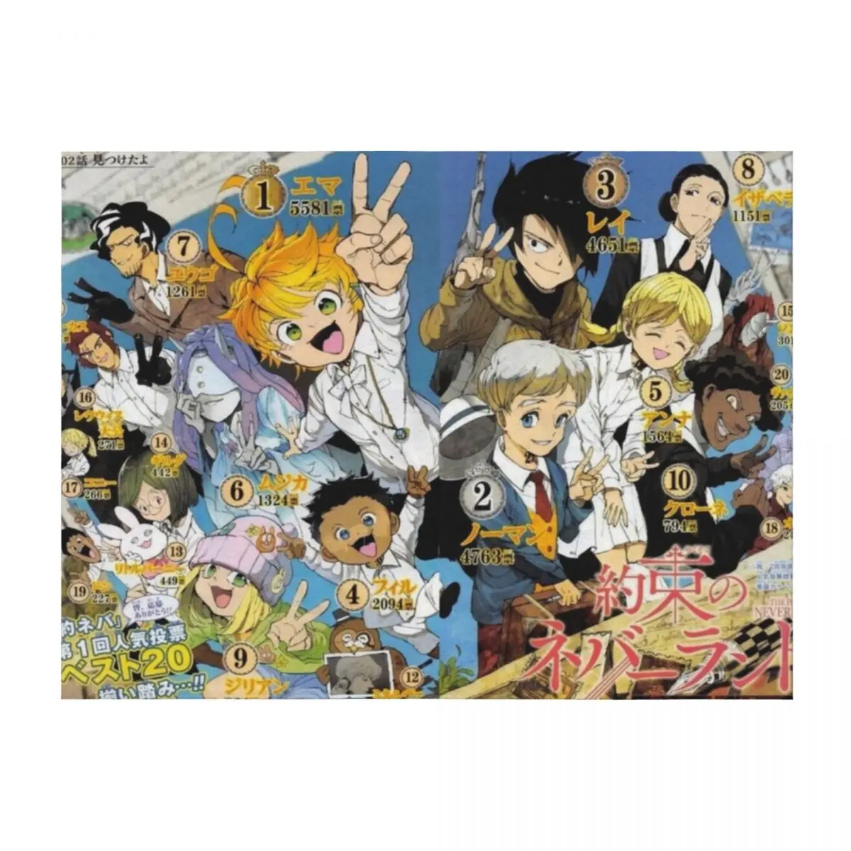The promised neverland !! Throw Blanket for babies warm for winter Blankets For Sofas Extra Large Throw Blankets
The promised neverland !! Throw Blanket for babies warm for winter Blankets For Sofas Extra Large Throw Blankets