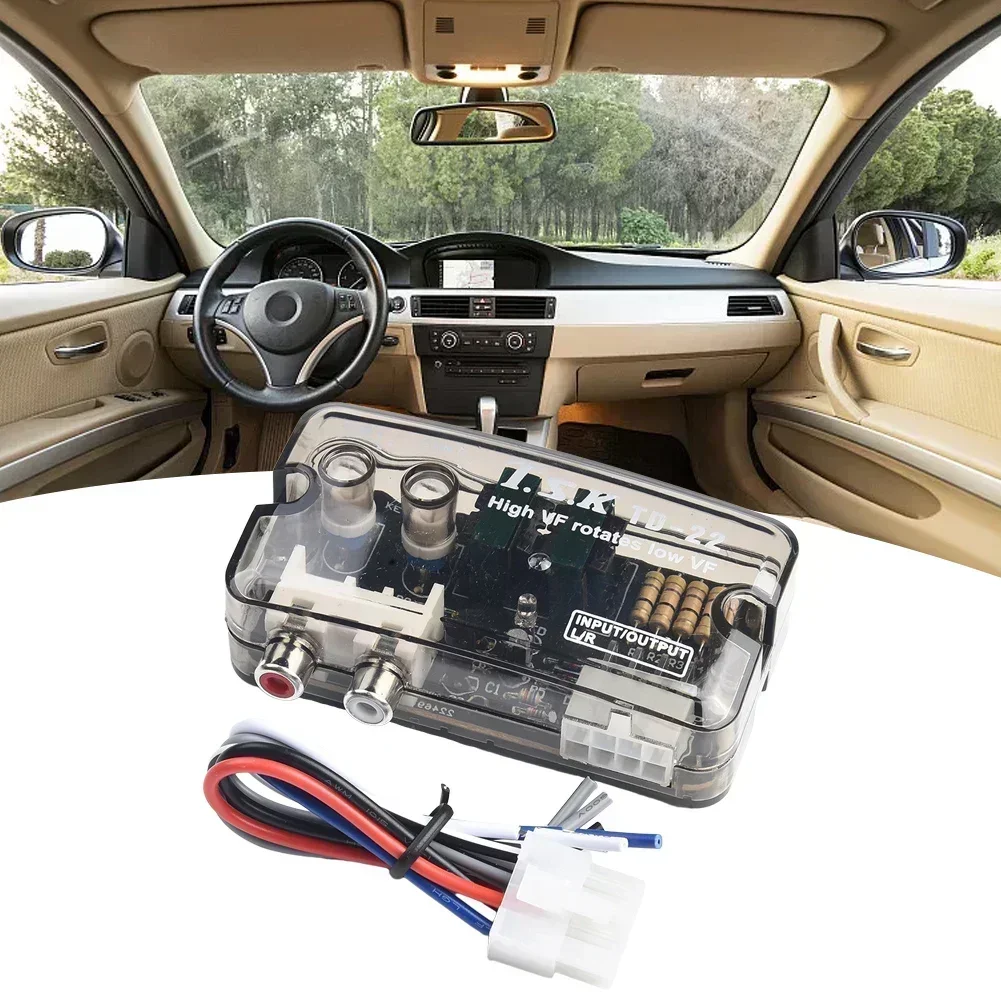 Automotive Audio Converter 12V Stereo High-low Adjustable Converter Adapter Speaker Level Converter Car Accessories
Automotive Audio Converter 12V Stereo High-low Adjustable Converter Adapter Speaker Level Converter Car Accessories