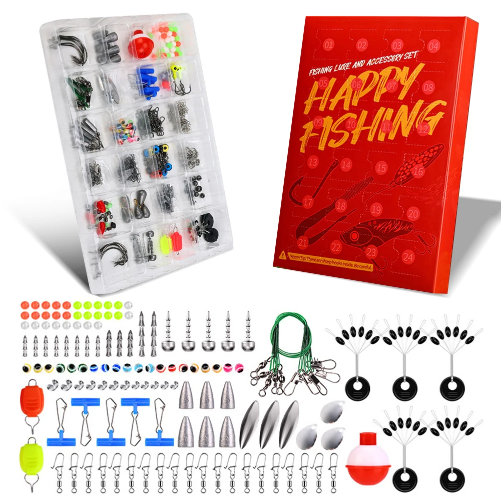 Fishing Tools Accessories Kit Set Including Jig Hooks Beads Sinkers Weight Swivels Outdoor Fishing Accessories Set
Fishing Tools Accessories Kit Set Including Jig Hooks Beads Sinkers Weight Swivels Outdoor Fishing Accessories Set
