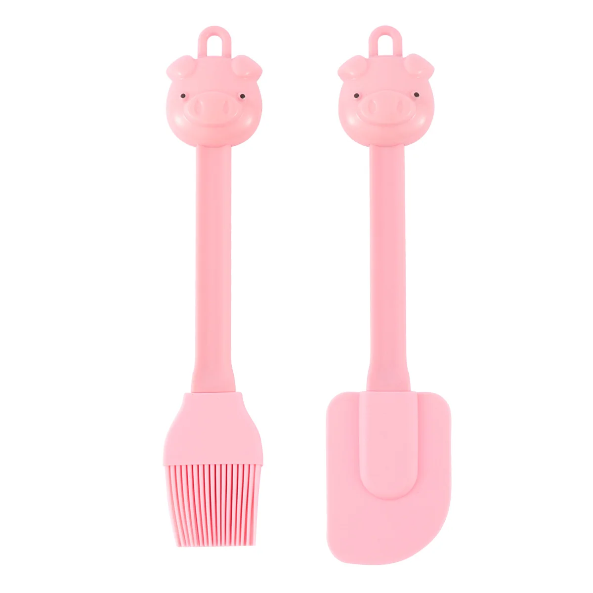 2pcs Cake Scraper Silicone Baking Tools Kids Brush Pink Child Multifunction Spatula Cartoon Pig Shape Easy Clean Heat Resistance
2pcs Cake Scraper Silicone Baking Tools Kids Brush Pink Child Multifunction Spatula Cartoon Pig Shape Easy Clean Heat Resistance
