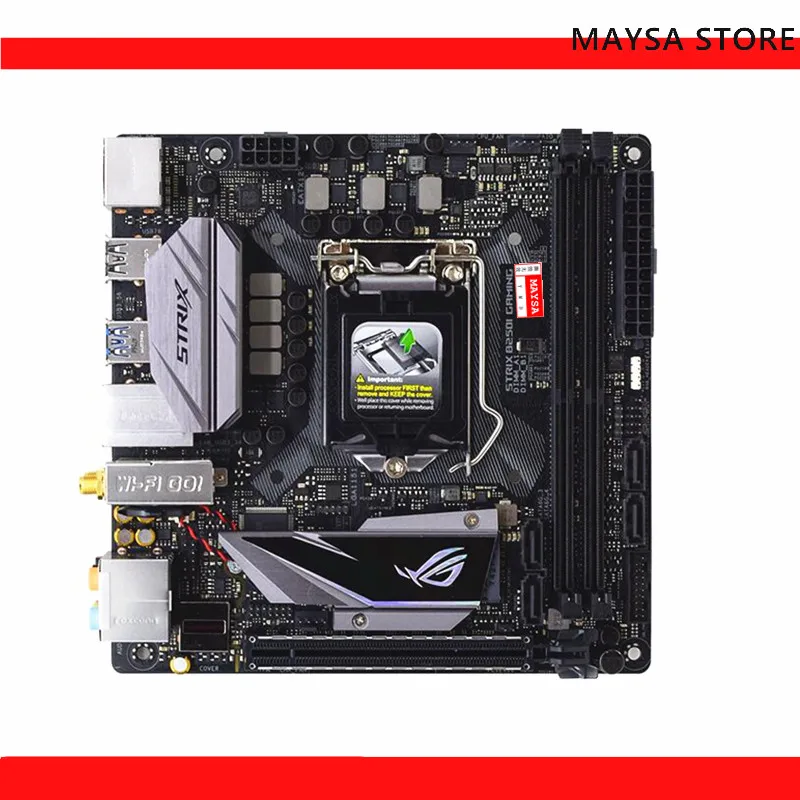 Материнская плата для ASUS STRIX B250I GAMING B250 DDR4 32 ГБ PCI-E 3,0 M.2 HDMI Mini-ITX для Core i7 7-го/6-го поколения
Материнская плата для ASUS STRIX B250I GAMING B250 DDR4 32 ГБ PCI-E 3,0 M.2 HDMI Mini-ITX для Core i7 7-го/6-го поколения
