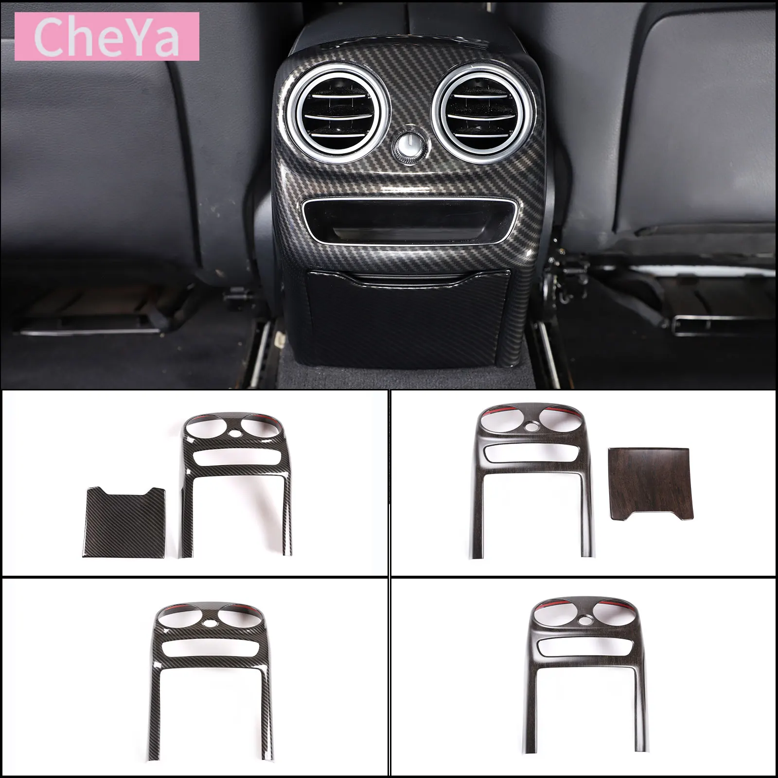 cheya ABS Carbon Fiber Rear Row Air Conditioning Vent Frame Trim for Mercedes Benz C Class W205 2019-21 Car Interior Accessories
cheya ABS Carbon Fiber Rear Row Air Conditioning Vent Frame Trim for Mercedes Benz C Class W205 2019-21 Car Interior Accessories
