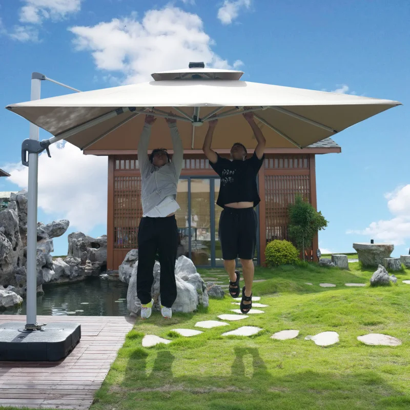 Применимый уличный зонтик, зонтик для двора, терраса, балкон, киоск, большой зонтик от солнца, вилла, сад, открытый римский зонт
Применимый уличный зонтик, зонтик для двора, терраса, балкон, киоск, большой зонтик от солнца, вилла, сад, открытый римский зонт