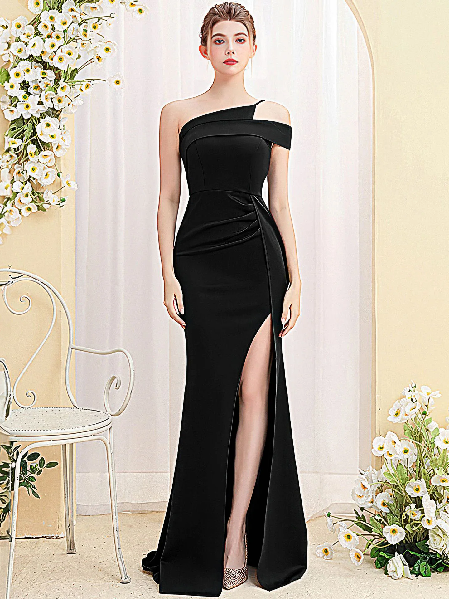 Evening Dress Women's Light Luxury High-Grade Temperament Ladies Banquet Dinner Car Model Exhibition Long Fishtail Dress
Evening Dress Women's Light Luxury High-Grade Temperament Ladies Banquet Dinner Car Model Exhibition Long Fishtail Dress