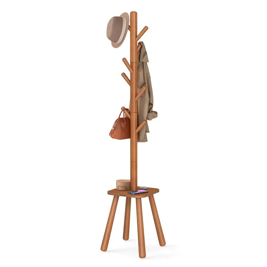 Coat Rack, Free Standing Coat Stand, Hall Coat Tree with 8 Hooks and Storage Shelf, 69.2 Inch Tall, for Coats, Hats, Bags, for
Coat Rack, Free Standing Coat Stand, Hall Coat Tree with 8 Hooks and Storage Shelf, 69.2 Inch Tall, for Coats, Hats, Bags, for