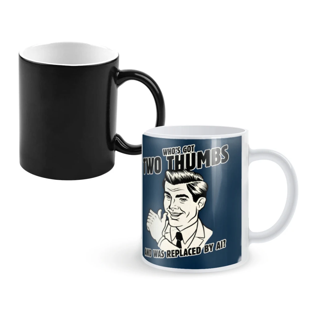 Whos Got Two ThumbsCoffee Mugs And Mug Creative Color Change Tea Cup Ceramic Milk Cups Novelty Gifts
Whos Got Two ThumbsCoffee Mugs And Mug Creative Color Change Tea Cup Ceramic Milk Cups Novelty Gifts