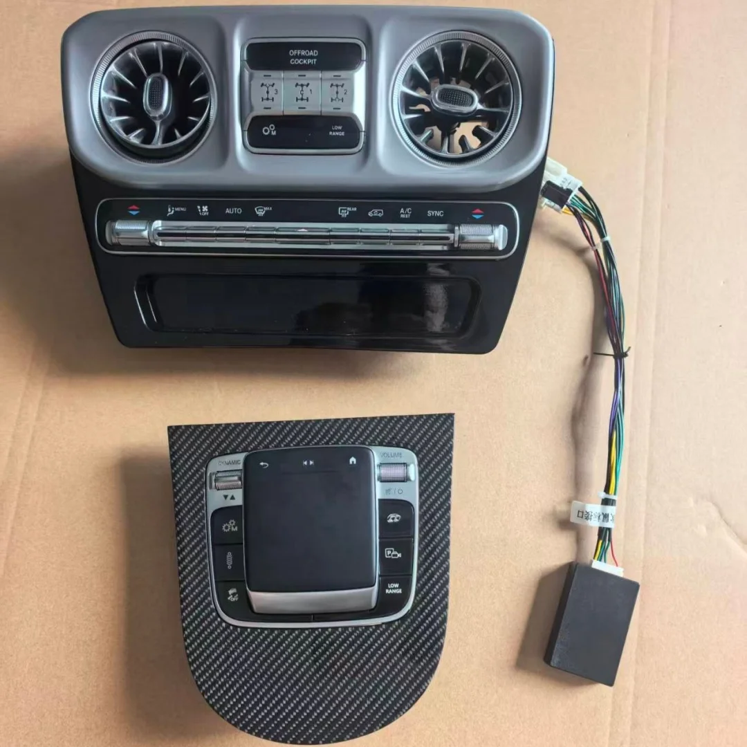 For G63 Dashboard G55 Central Control Switch Button Panel G500 Original air Outlet Panel
For G63 Dashboard G55 Central Control Switch Button Panel G500 Original air Outlet Panel