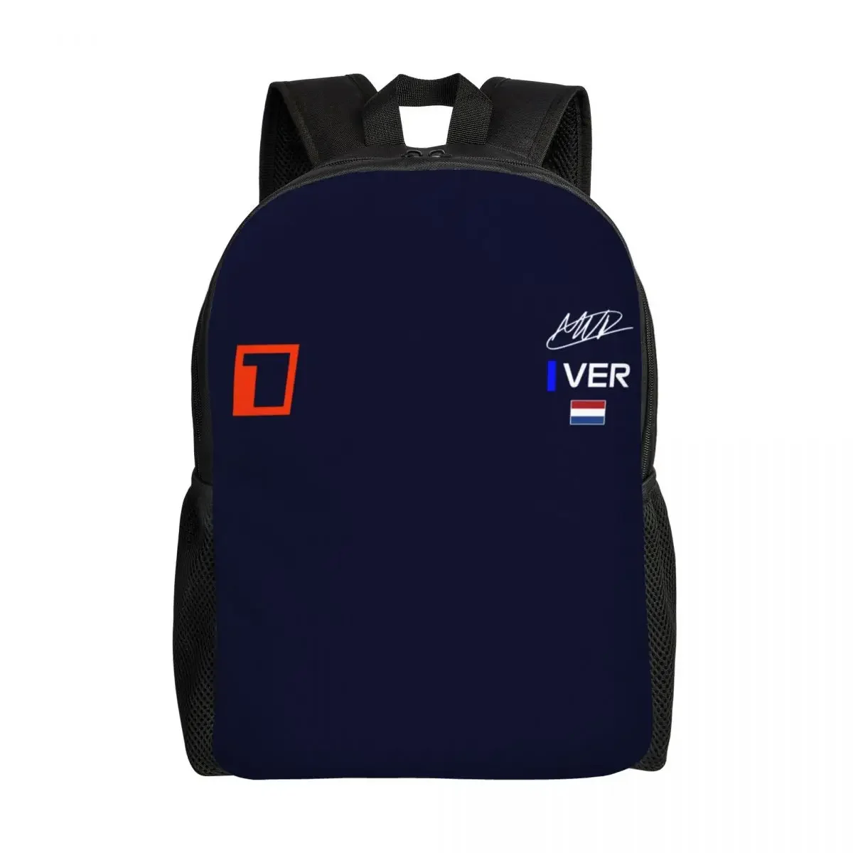 Custom Max Dutch Flag Number 1 Racing Car Driver Travel Backpack Men Women School Computer Bookbag College Student Daypack Bags
Custom Max Dutch Flag Number 1 Racing Car Driver Travel Backpack Men Women School Computer Bookbag College Student Daypack Bags