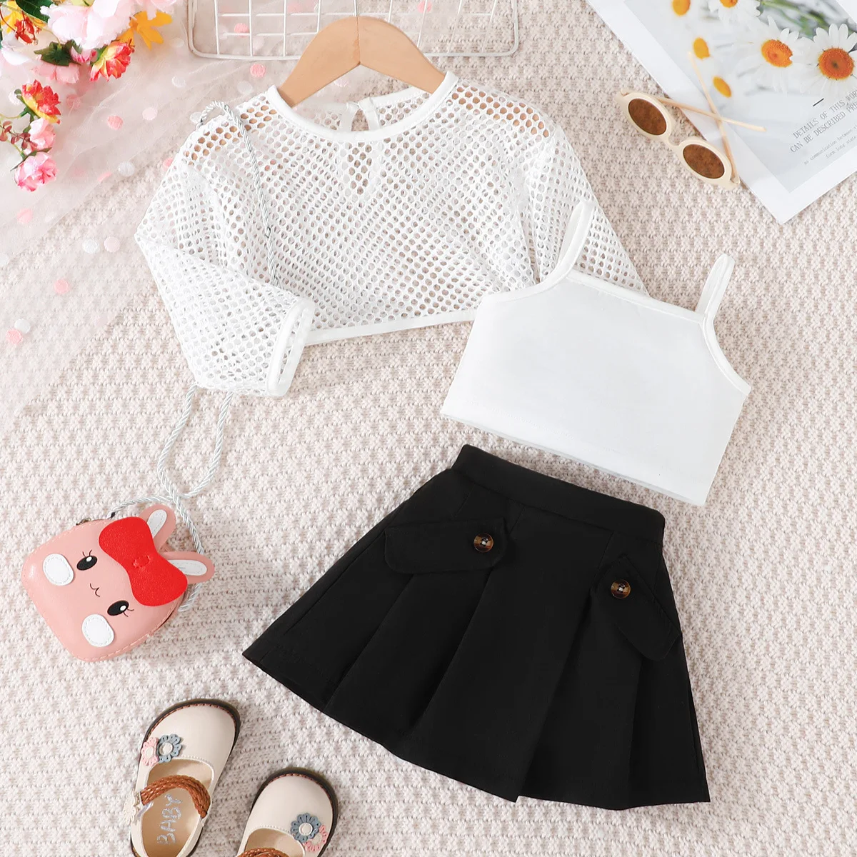 Shiny Toddler Baby Girls Summer Spaghettia Straps Pleated 1st Birthday Party Photography Holiday Casual Play-Wear Dress+Coat
Shiny Toddler Baby Girls Summer Spaghettia Straps Pleated 1st Birthday Party Photography Holiday Casual Play-Wear Dress+Coat