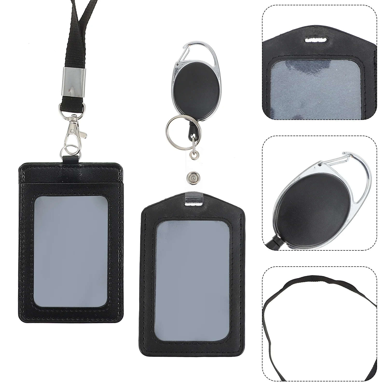 1Set Retractable Id Badge Holder Vertical Card Case Clip for Nurses Office Employees Students 
1Set Retractable Id Badge Holder Vertical Card Case Clip for Nurses Office Employees Students