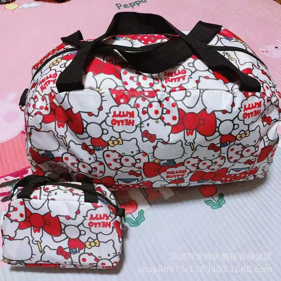 Sanrio hello kitty Folding Travel Tote bag Cartoon Melody Foldable Travel Bag handbag Clothes Storage Bag wash shoulder bag
Sanrio hello kitty Folding Travel Tote bag Cartoon Melody Foldable Travel Bag handbag Clothes Storage Bag wash shoulder bag