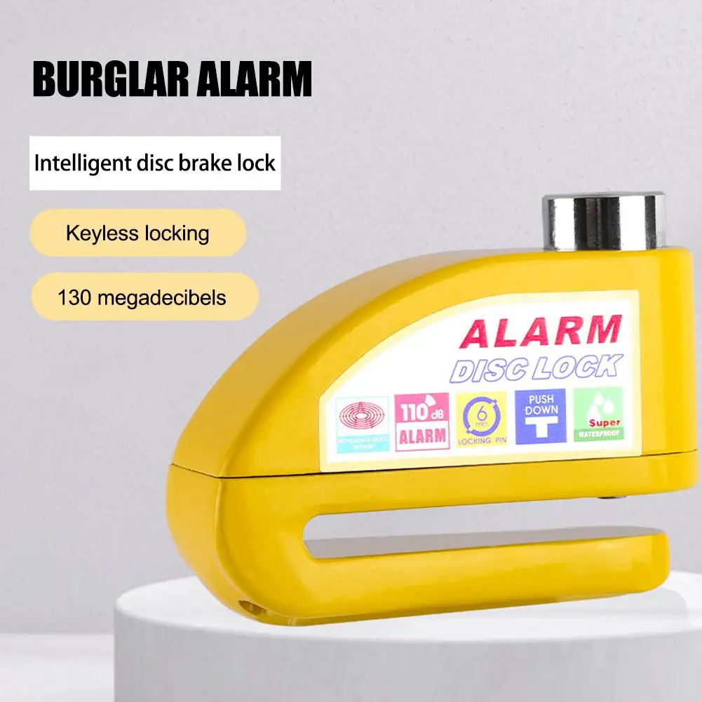Motorcycle Bicycle Lock Alarm Safety Protection Padlock Disc Alloy Rope Aluminum Lock Anti-Theft Accessories Reminder Motor X5O6
Motorcycle Bicycle Lock Alarm Safety Protection Padlock Disc Alloy Rope Aluminum Lock Anti-Theft Accessories Reminder Motor X5O6
