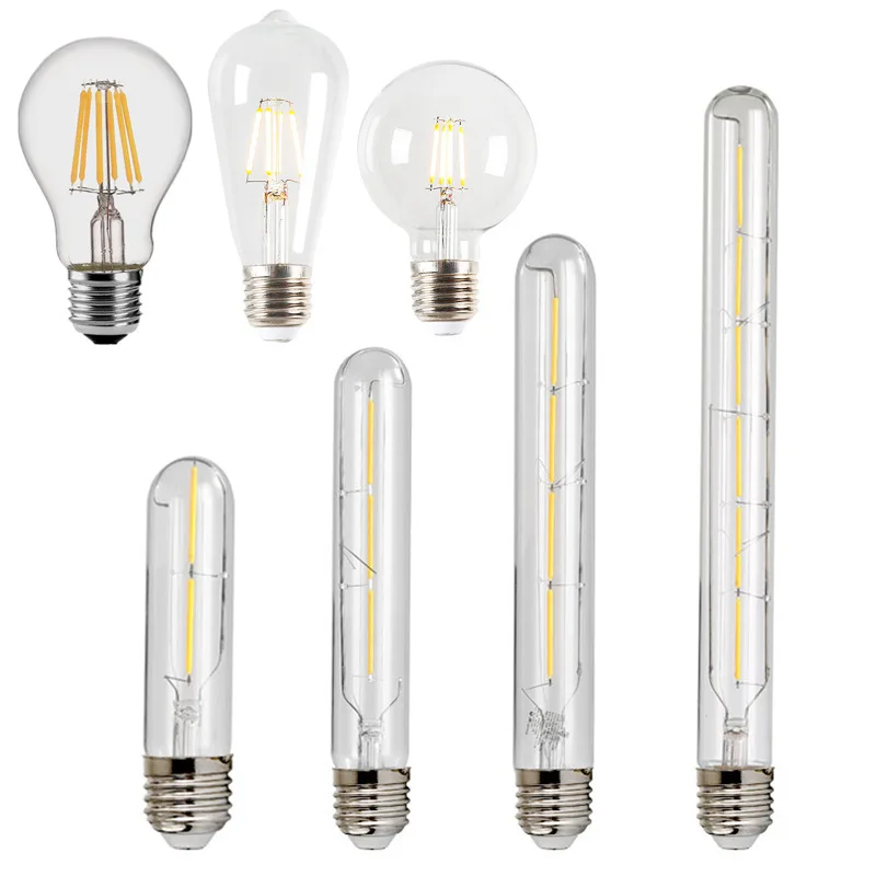 Edison LED Lamps Bulb Filament Lights Eye Protection Bedside Lamp E27 220V Retro Candle Lighting Glass Warm White Tungsten Bulb
Edison LED Lamps Bulb Filament Lights Eye Protection Bedside Lamp E27 220V Retro Candle Lighting Glass Warm White Tungsten Bulb