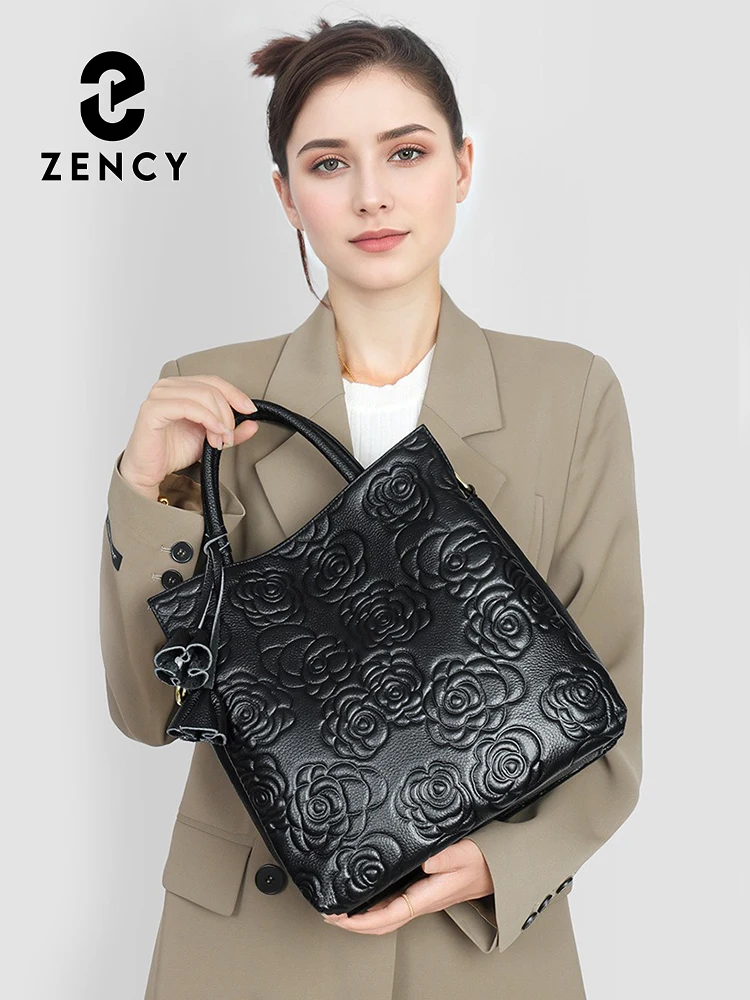 Zency Fashion Genuine Leather Handbag Women Shoulder Bag Tote Crossbody Shopping Bag Large Capacity
Zency Fashion Genuine Leather Handbag Women Shoulder Bag Tote Crossbody Shopping Bag Large Capacity