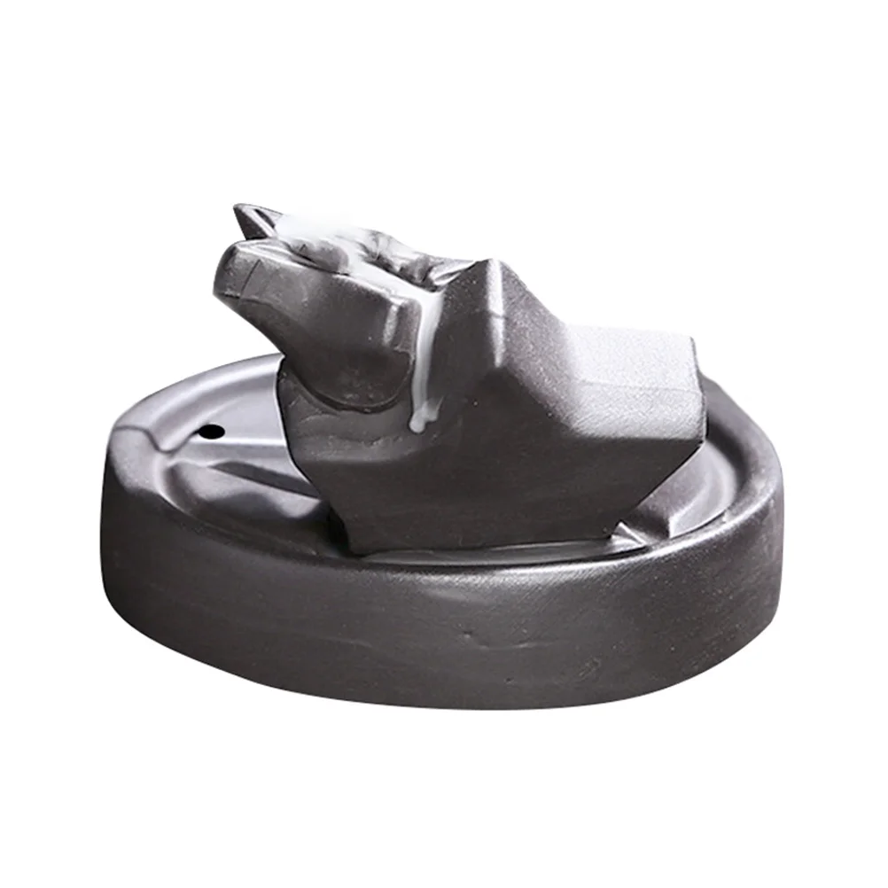 Ceramic Incense Cone Burner Star Shaped Holder Backflow Waterfall Censer Desktop
Ceramic Incense Cone Burner Star Shaped Holder Backflow Waterfall Censer Desktop