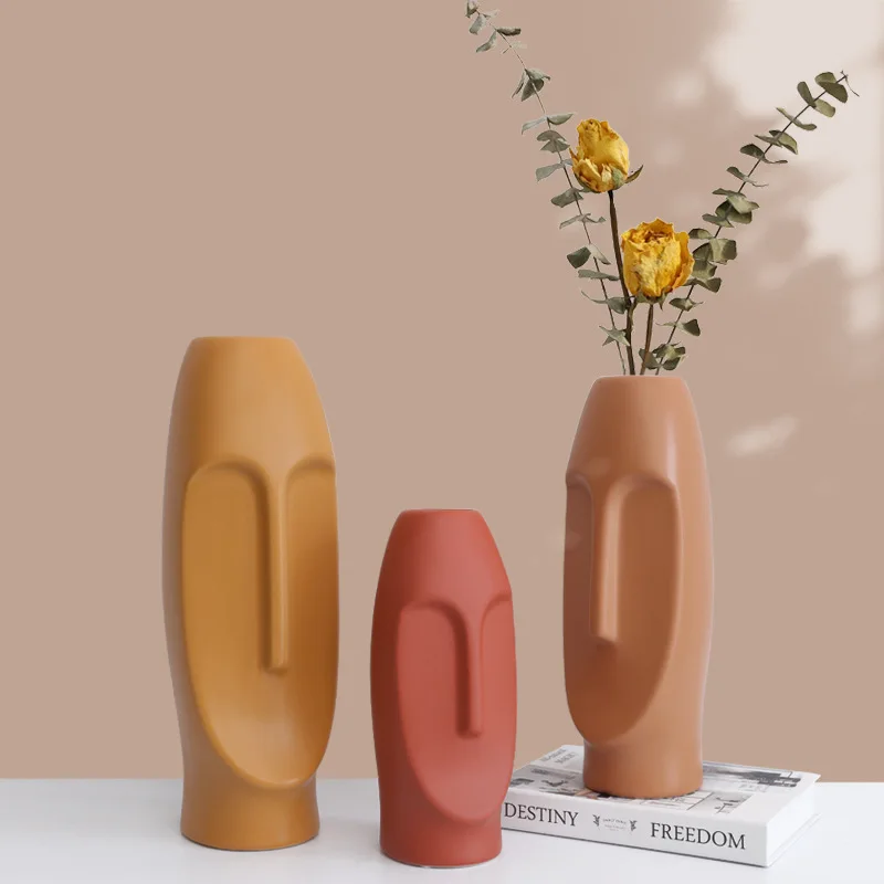 Скандинавский Morandi Light, роскошная креативная керамическая ваза с человеческим лицом, цветочная композиция, дизайнерская модель для гостиной, украшение для цветов
Скандинавский Morandi Light, роскошная креативная керамическая ваза с человеческим лицом, цветочная композиция, дизайнерская модель для гостиной, украшение для цветов