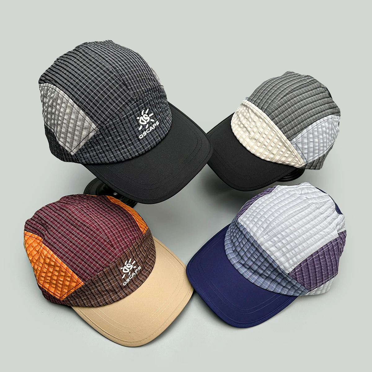 Quick-dry American Letter Embroidery Baseball Hats New Men Women Sunshade Plaid Versatile Outdoor Fashion Color Block Peaked Cap
Quick-dry American Letter Embroidery Baseball Hats New Men Women Sunshade Plaid Versatile Outdoor Fashion Color Block Peaked Cap