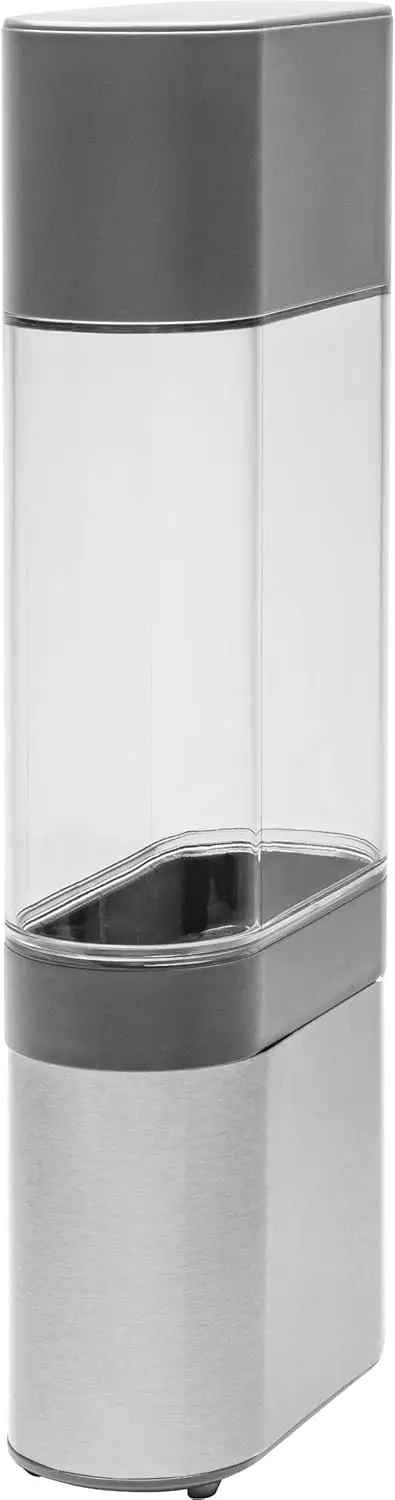 0.75 Gallon Side Tank for Nugget Ice Maker, 3X More Ice Before Refill, Easy Flip-and-Fill Installation, Stainless Steel
0.75 Gallon Side Tank for Nugget Ice Maker, 3X More Ice Before Refill, Easy Flip-and-Fill Installation, Stainless Steel