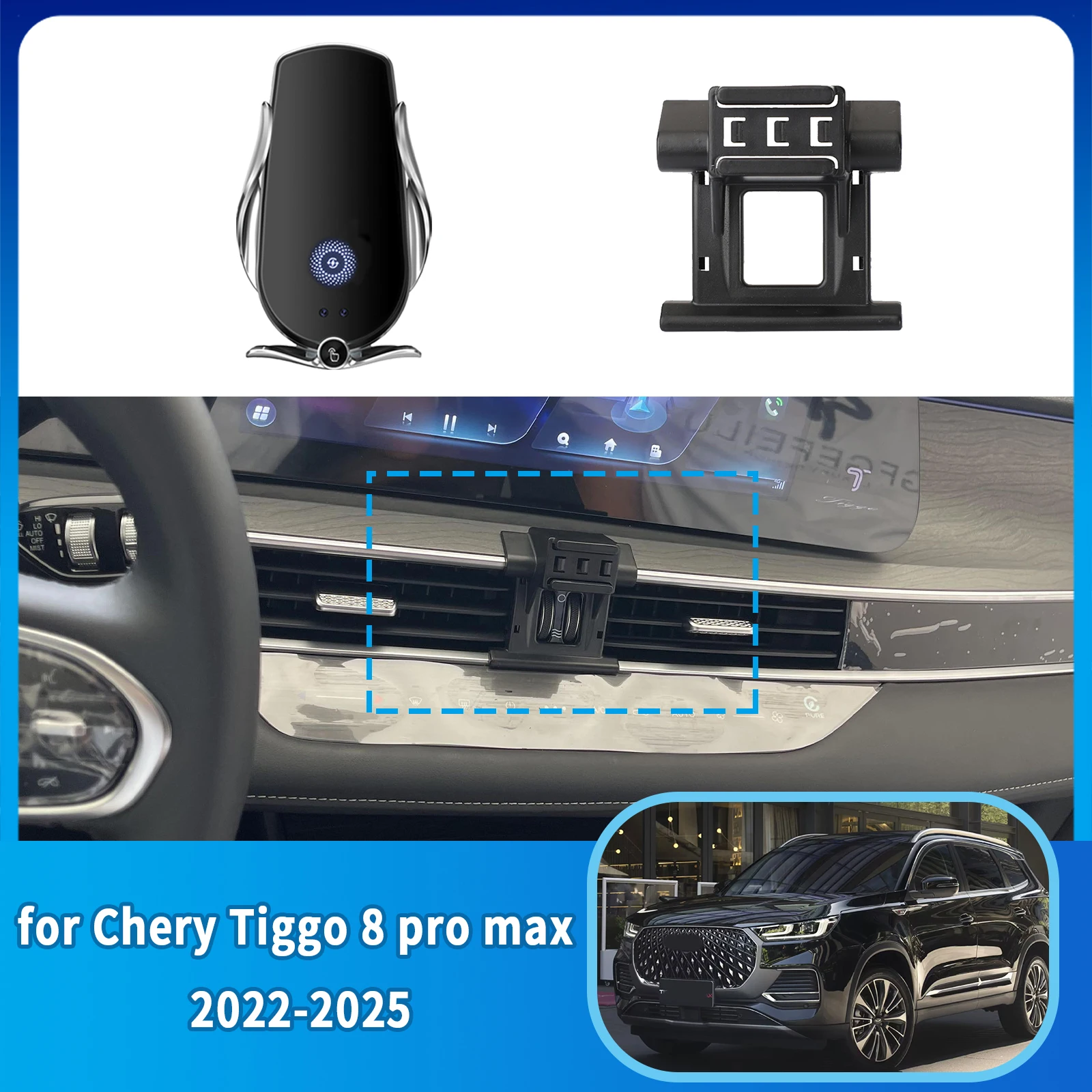 Car Mobile Phone Holder for Chery Tiggo 8 pro max 2022 2023 2024 2025 GPS Bracket Accessories Navigation Stand Auto
Car Mobile Phone Holder for Chery Tiggo 8 pro max 2022 2023 2024 2025 GPS Bracket Accessories Navigation Stand Auto