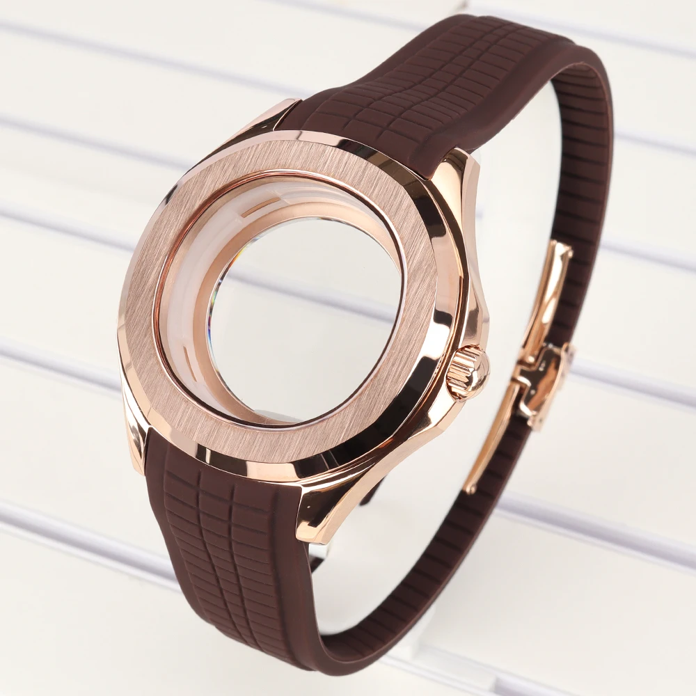 42mm Watch Case Nh35 Woman Rose Gold Sapphire Crystal For Nautilus AQUANAUT NH35 NH36 NH38 32mm Dial Automatic Watch Cases Part
42mm Watch Case Nh35 Woman Rose Gold Sapphire Crystal For Nautilus AQUANAUT NH35 NH36 NH38 32mm Dial Automatic Watch Cases Part