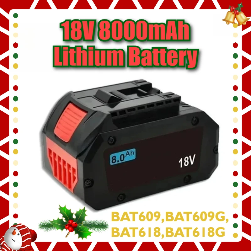 2607336236 BAT609 18V 8000mAh Lithium Battery,for Bosch
2607336236 BAT609 18V 8000mAh Lithium Battery,for Bosch