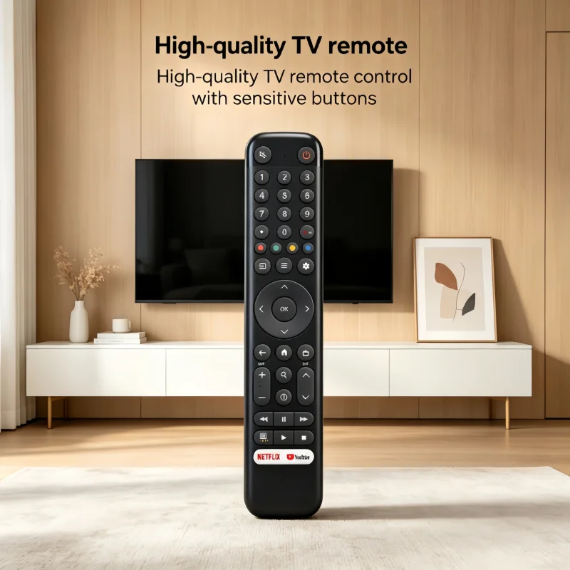 RC716 CMI3 Replacement Remote Control for TCL Smart TV, No Setup Required with Netflix/YouTube Shortcuts
RC716 CMI3 Replacement Remote Control for TCL Smart TV, No Setup Required with Netflix/YouTube Shortcuts