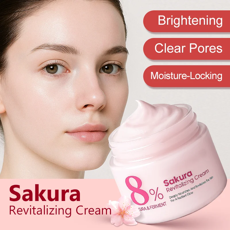 AUQUEST Sakura Whitening Cream Nourishing Smooth Anit-Wrinkles Face Cream Hyaluronic Acid Moisturizing Skin Care Cosmetics
AUQUEST Sakura Whitening Cream Nourishing Smooth Anit-Wrinkles Face Cream Hyaluronic Acid Moisturizing Skin Care Cosmetics