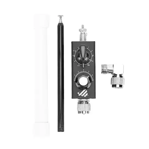 Antenne à ondes courtes QRP 30W 5MHz-55MHz antenne HF antenne régulée pleine bande aérienne à ondes courtes régulée FM Aviation UV pour UHF VHF