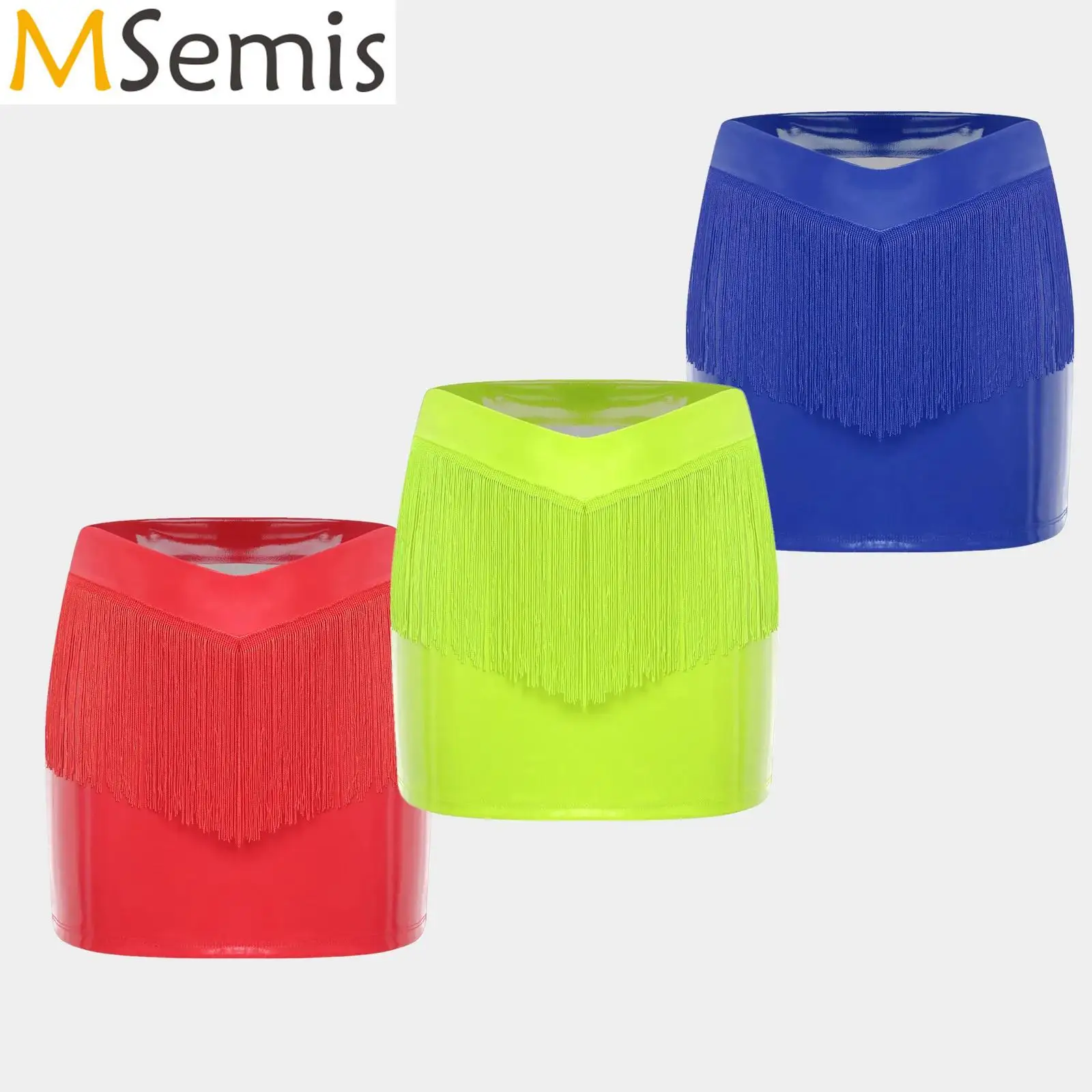 Womens Side Invisible Zipper Miniskirt Wetlook Patent Leather Fringed Latex Skirt V-Front Club Rave Party Music Festival Outfits
Womens Side Invisible Zipper Miniskirt Wetlook Patent Leather Fringed Latex Skirt V-Front Club Rave Party Music Festival Outfits