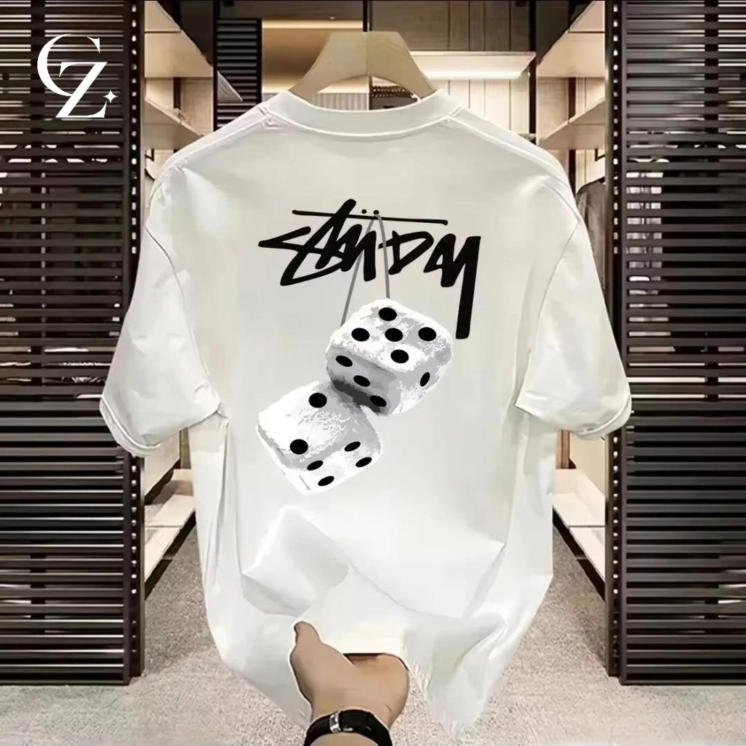 Модная летняя футболка 2026 года: новая, повседневная, свободного кроя, в гонконгском стиле, трендовая, для образа жизни Ins, с коротким рукавом
Модная летняя футболка 2026 года: новая, повседневная, свободного кроя, в гонконгском стиле, трендовая, для образа жизни Ins, с коротким рукавом