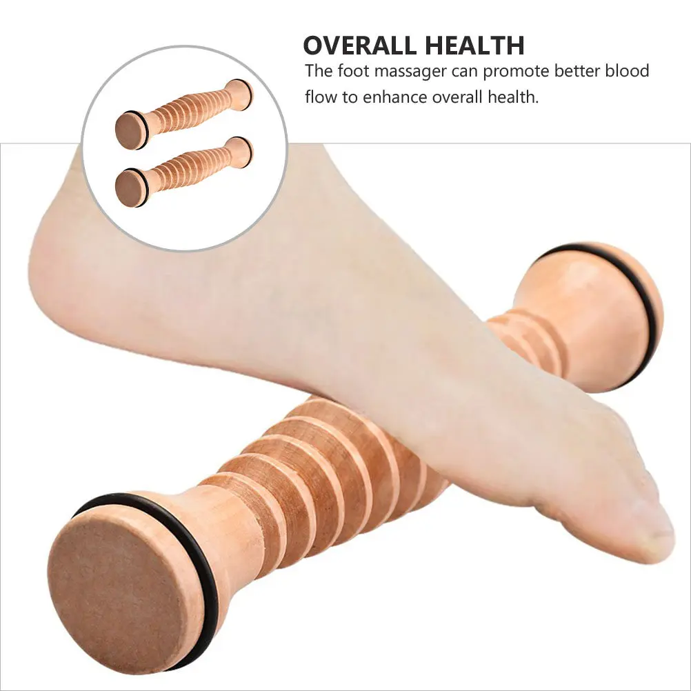 2Pcs Wooden Foot Massager Roller for Foot Sole Relief Tired Feet Recovery Deep Tissue Stimulation Tool
2Pcs Wooden Foot Massager Roller for Foot Sole Relief Tired Feet Recovery Deep Tissue Stimulation Tool