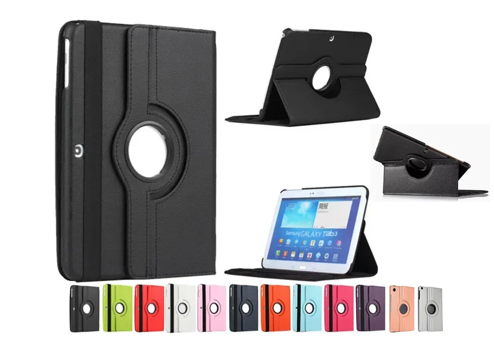 PU Leather Case For Samsung Note Tab 2 3 9.7" ,360 Degree Rotating Stand Tablet Cover with Auto Sleep Wake Multi-Angle Viewing
PU Leather Case For Samsung Note Tab 2 3 9.7" ,360 Degree Rotating Stand Tablet Cover with Auto Sleep Wake Multi-Angle Viewing