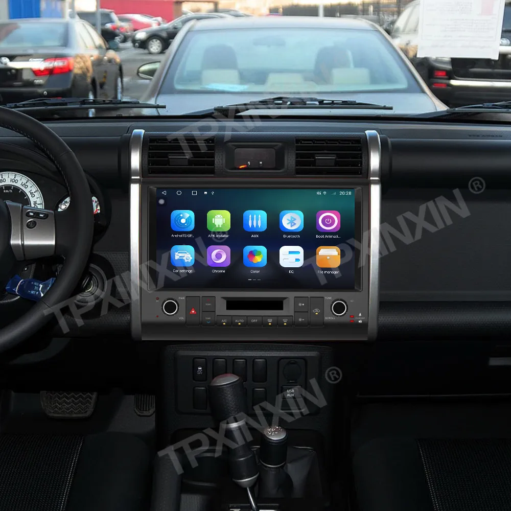 Android 10 4 + 128G для Toyota FJ Cruiser 2007-2017 Автомобильный мультимедийный плеер GPS Navi аудио стерео экран головное устройство магнитофон DSP
Android 10 4 + 128G для Toyota FJ Cruiser 2007-2017 Автомобильный мультимедийный плеер GPS Navi аудио стерео экран головное устройство магнитофон DSP
