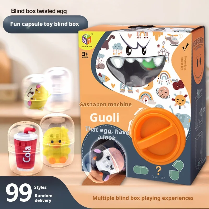 Children's Gacha Machine Toy Claw Machine Stuffed Toy Machine Small Household Mini Blind Box Boy's Birthday Gift
Children's Gacha Machine Toy Claw Machine Stuffed Toy Machine Small Household Mini Blind Box Boy's Birthday Gift