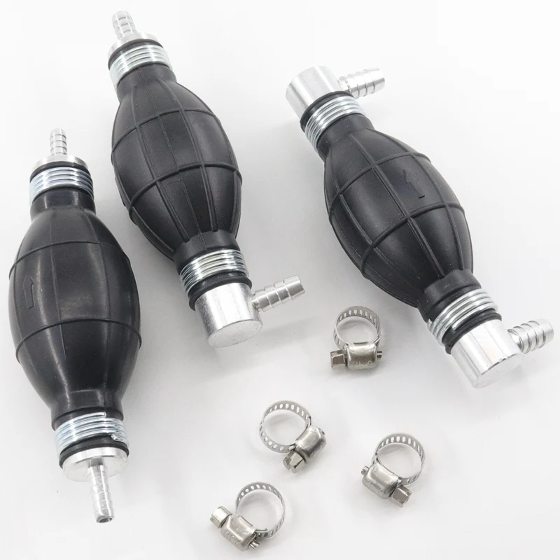 3Type Joints Hand Fuel Pump Hand Primer Bulb Diesel Oil Transfer Petrol Line Rubber Aluminum for Car Boat Marine Outboard
3Type Joints Hand Fuel Pump Hand Primer Bulb Diesel Oil Transfer Petrol Line Rubber Aluminum for Car Boat Marine Outboard