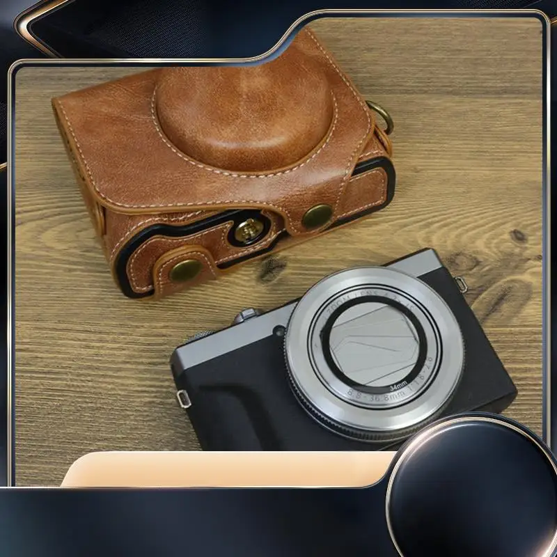 PU Leather Camera Bag Camera Bag Leather Case With Shoulder Strap For Canon Powershot G7x Mark Ii / G7x Mark Iii A
PU Leather Camera Bag Camera Bag Leather Case With Shoulder Strap For Canon Powershot G7x Mark Ii / G7x Mark Iii A