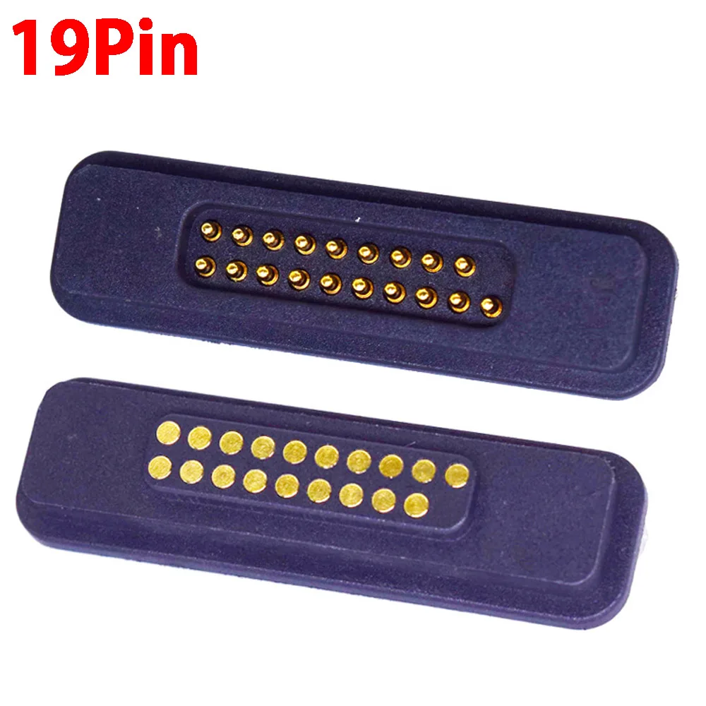 1 Pair 2A Waterproof Magnetic Pogo Pin Connector 19 Pin Spacing 2.54mm Male Female Spring Loaded DC Power Socket
1 Pair 2A Waterproof Magnetic Pogo Pin Connector 19 Pin Spacing 2.54mm Male Female Spring Loaded DC Power Socket