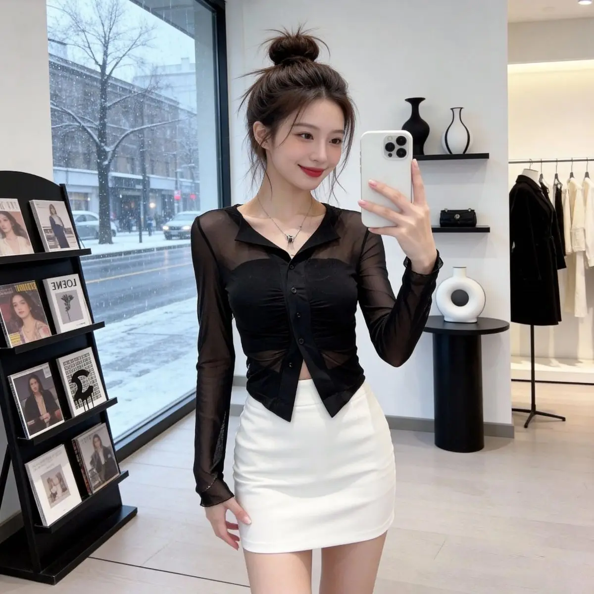 Pure Desire Bla Me Sexy Long Sve irt Women's ort Sle Base Layer Top Faionable Breathable Sun Protection
Pure Desire Bla Me Sexy Long Sve irt Women's ort Sle Base Layer Top Faionable Breathable Sun Protection